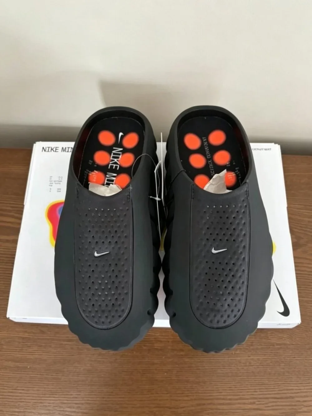 New - Nike Mind 001 Slide “Black Chrome”